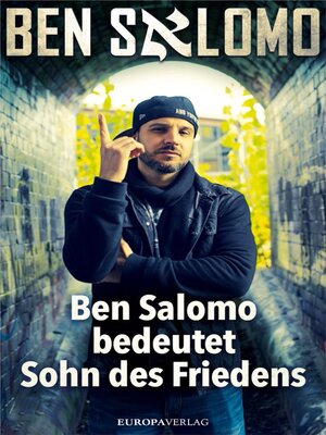 cover image of Ben Salomo bedeutet Sohn des Friedens